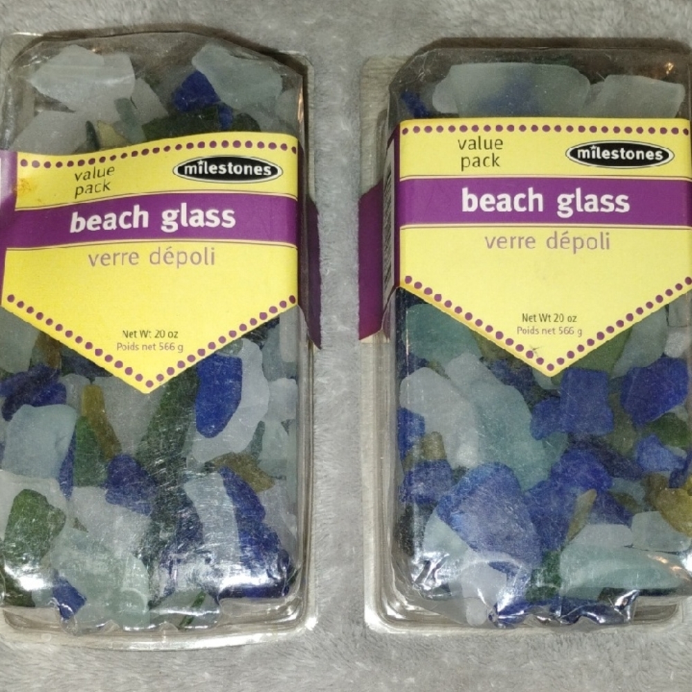 Beach Glass Value Pack - Blue, Green, White